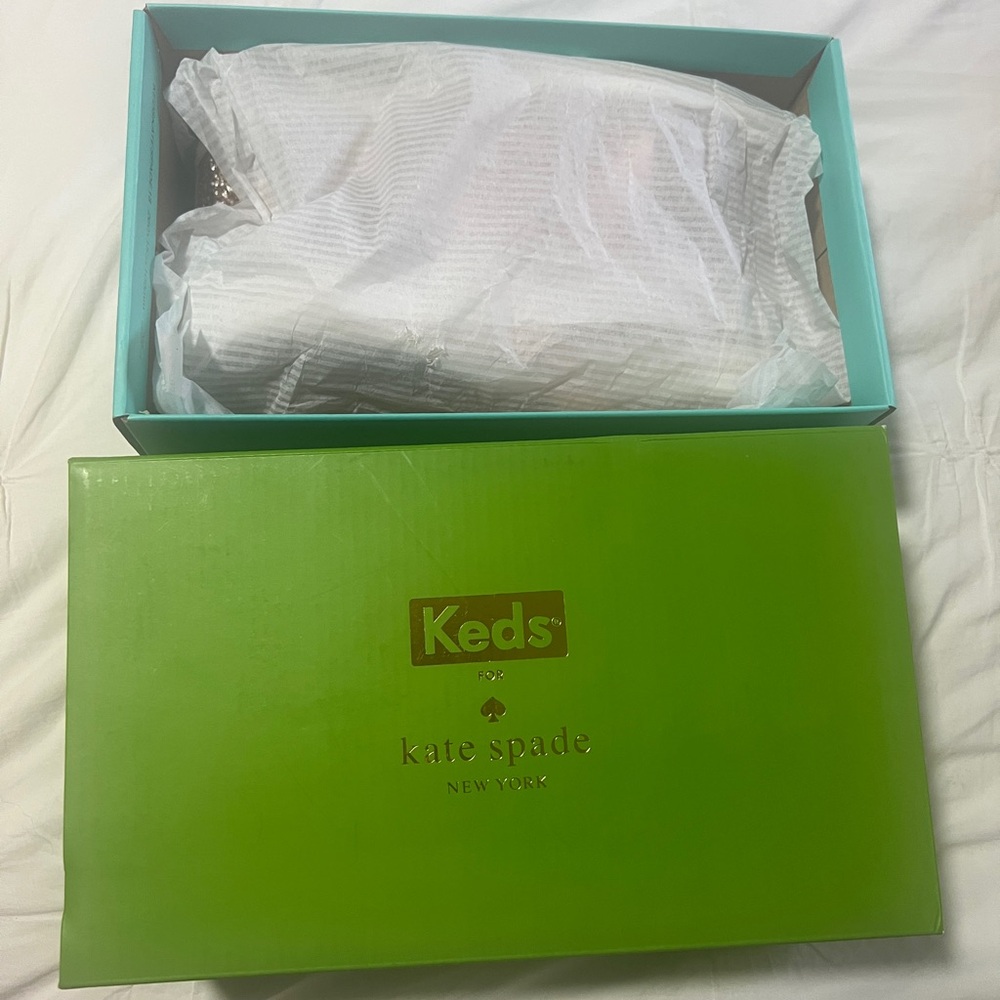 Keds Rose Gold Glitter Sneakers - Picture 7 of 9